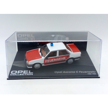 Opel Ascona C feuerwehr Straż Pożarna 1982/1988 - skala 1:43 - Eaglemoss